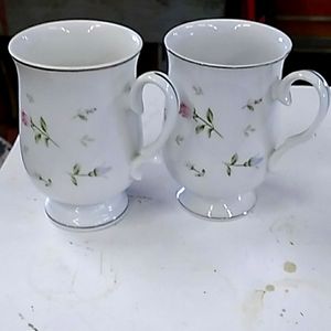 Sheffield Fine China Ramblin Rose 1970 Coffee  mug